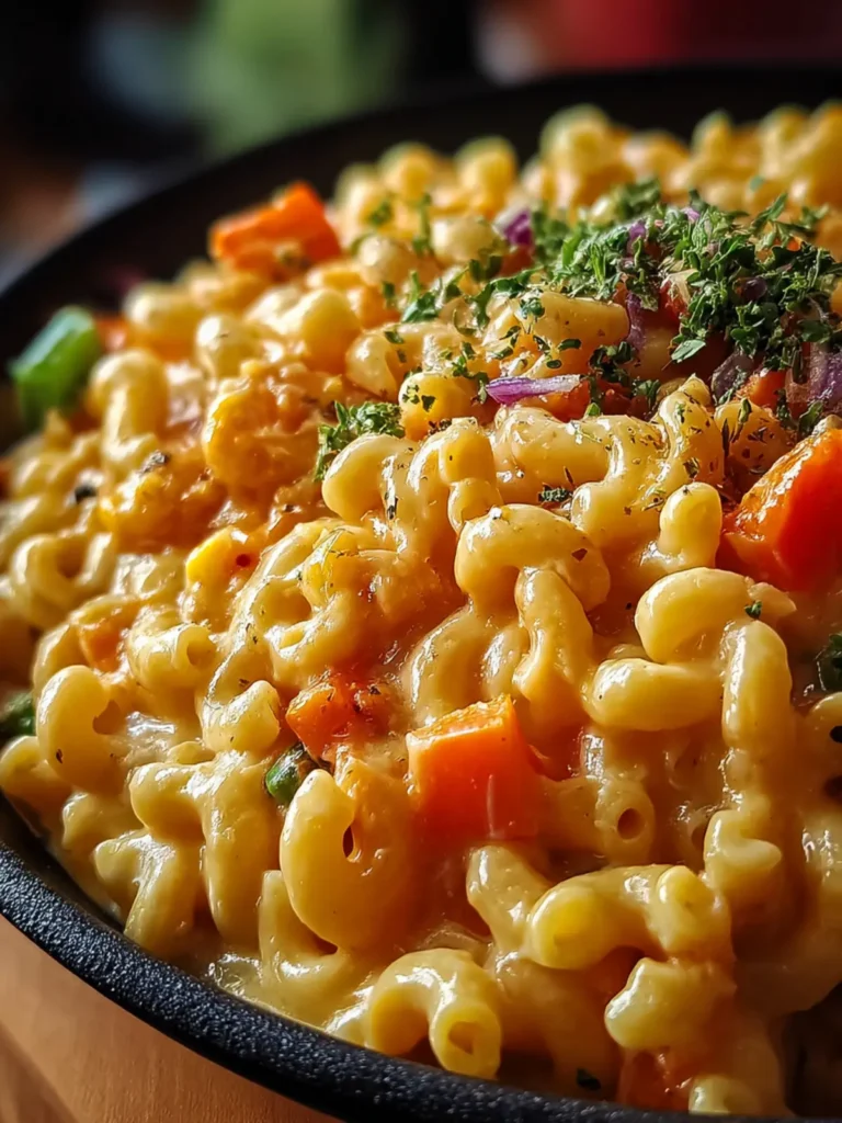 One Pot Veggie Mac and Cheese First Image