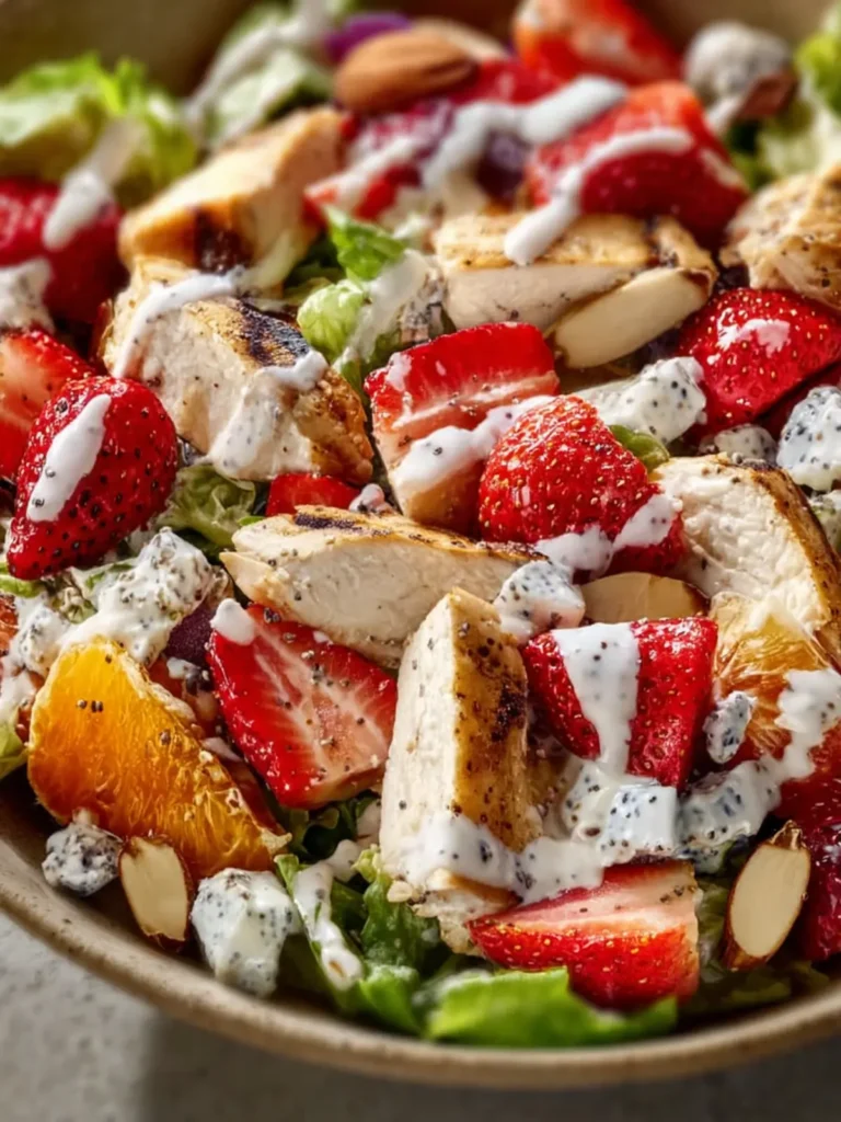 Panera Strawberry Poppyseed Chicken Salad First Image