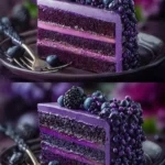 Purple Velvet Cake Recipe – Sweet & Easy First Image