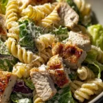 Simple Chicken Caesar Pasta Salad Recipe – Quick & Easy First Image