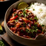 Stovetop Vegetarian Red Beans and Rice First Image