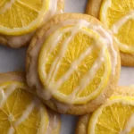 Glazed Lemon Cookies First Image