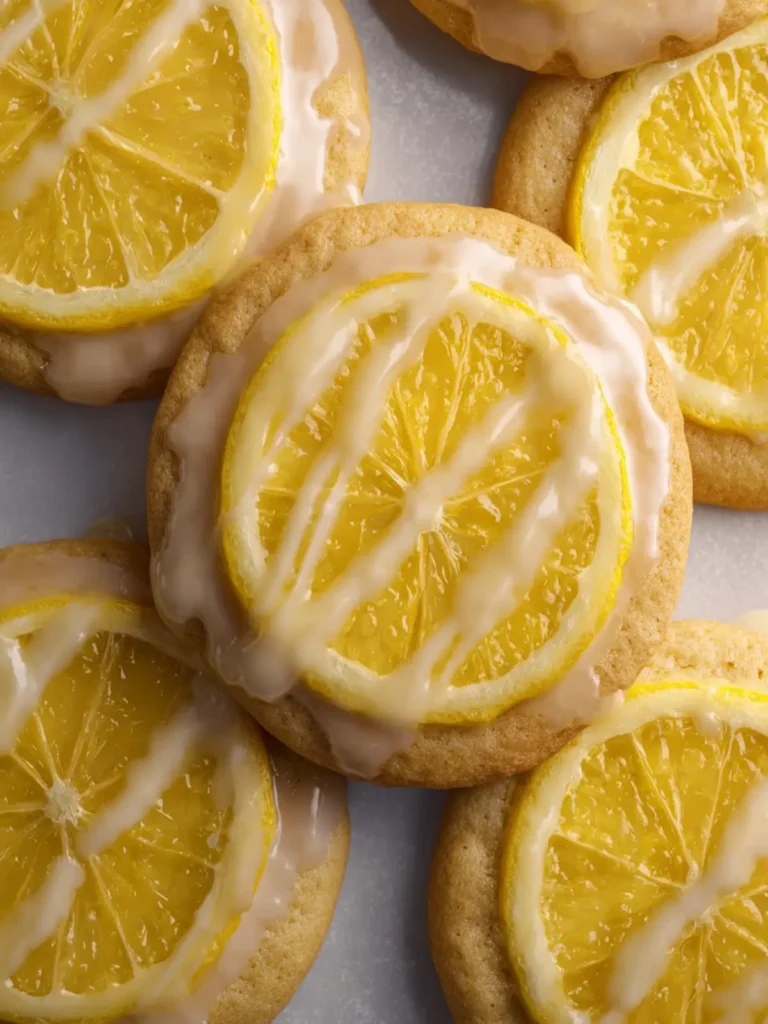 Glazed Lemon Cookies First Image