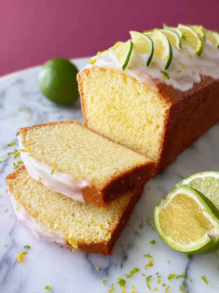 Lemon Lime Yogurt Cake First Image