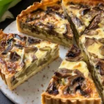 Mushroom Leek Quiche First Image