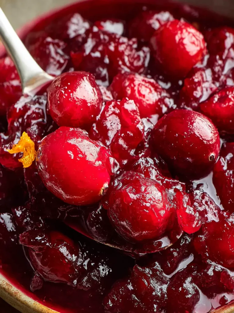 Quick Cranberry Compote First Image