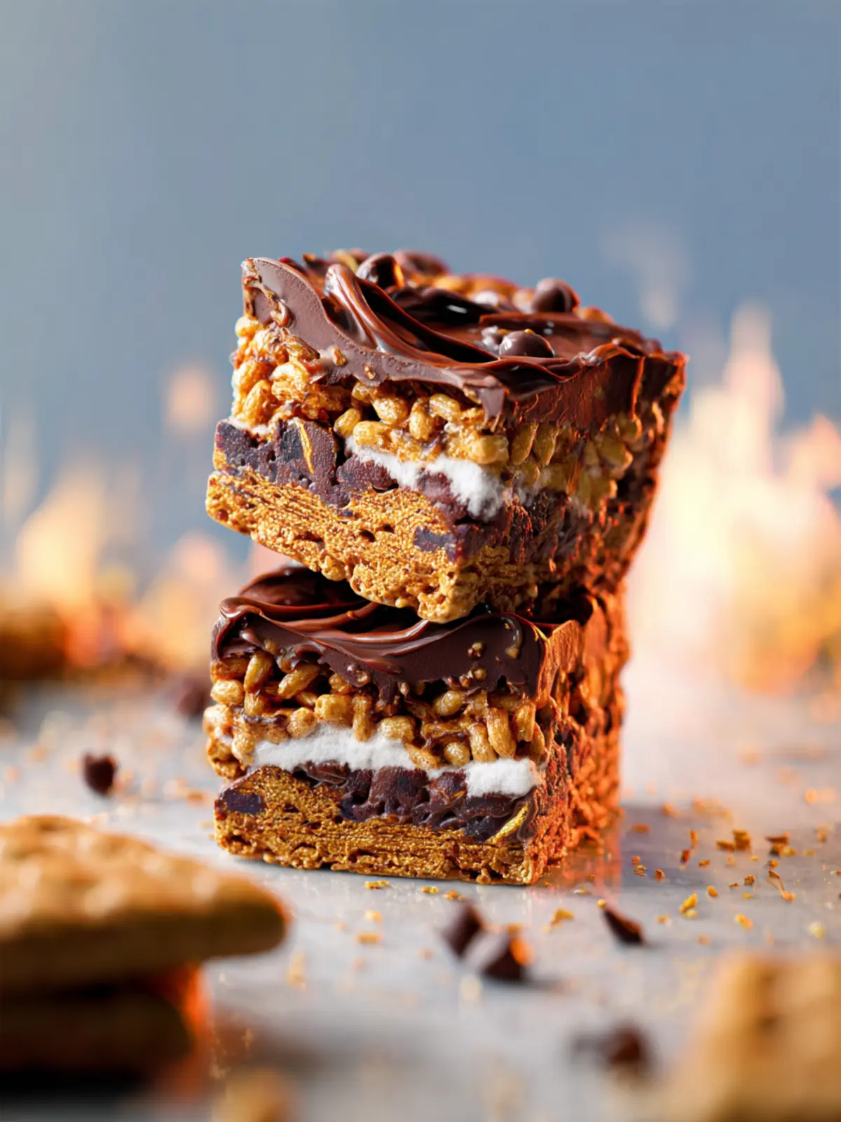 S’mores Cereal Bars First Image