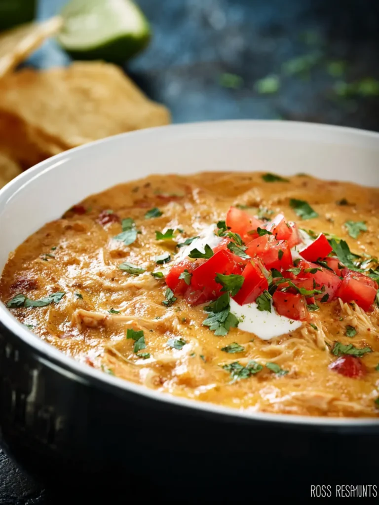 Slow Cooker Chicken Chili Dip First Image