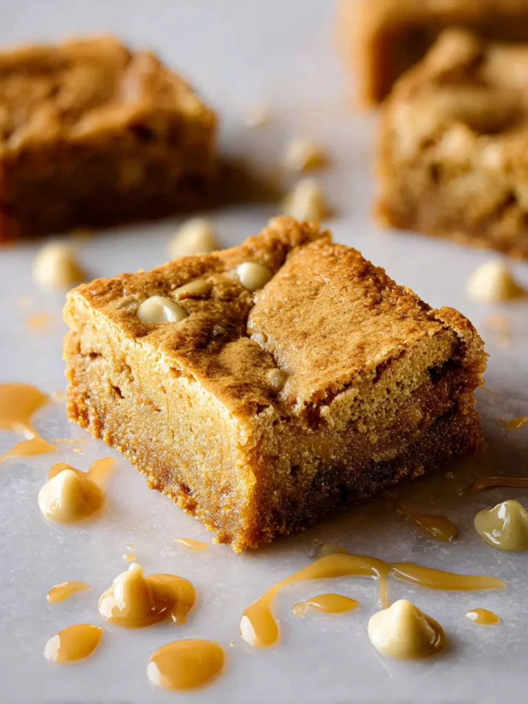 White Chocolate Blondies First Image