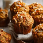 Whole Wheat Carrot Muffins First Image