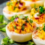 Mexican Street Corn Deviled Eggs First Image