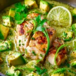 Salsa Verde Chicken with Avocado First Image