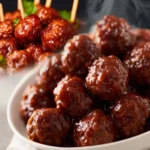 grape jelly meatballs crockpot First Image