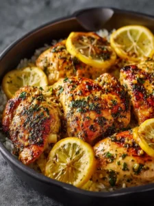 lemon garlic chicken meal prep First Image
